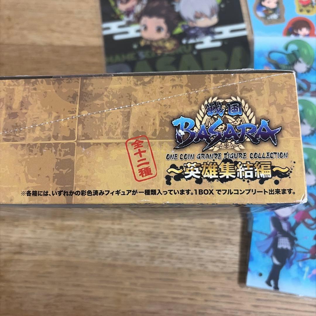 戦国BASARAミニフィギュア 英雄集結編 全12種1ボックス＋おまけ色々セット