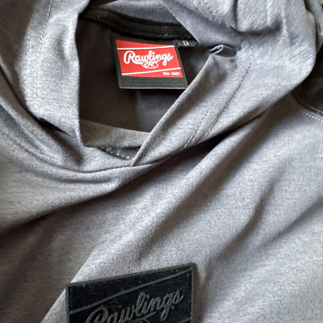 Rawlings 半袖半ズボンジャージ上下セット グレー
