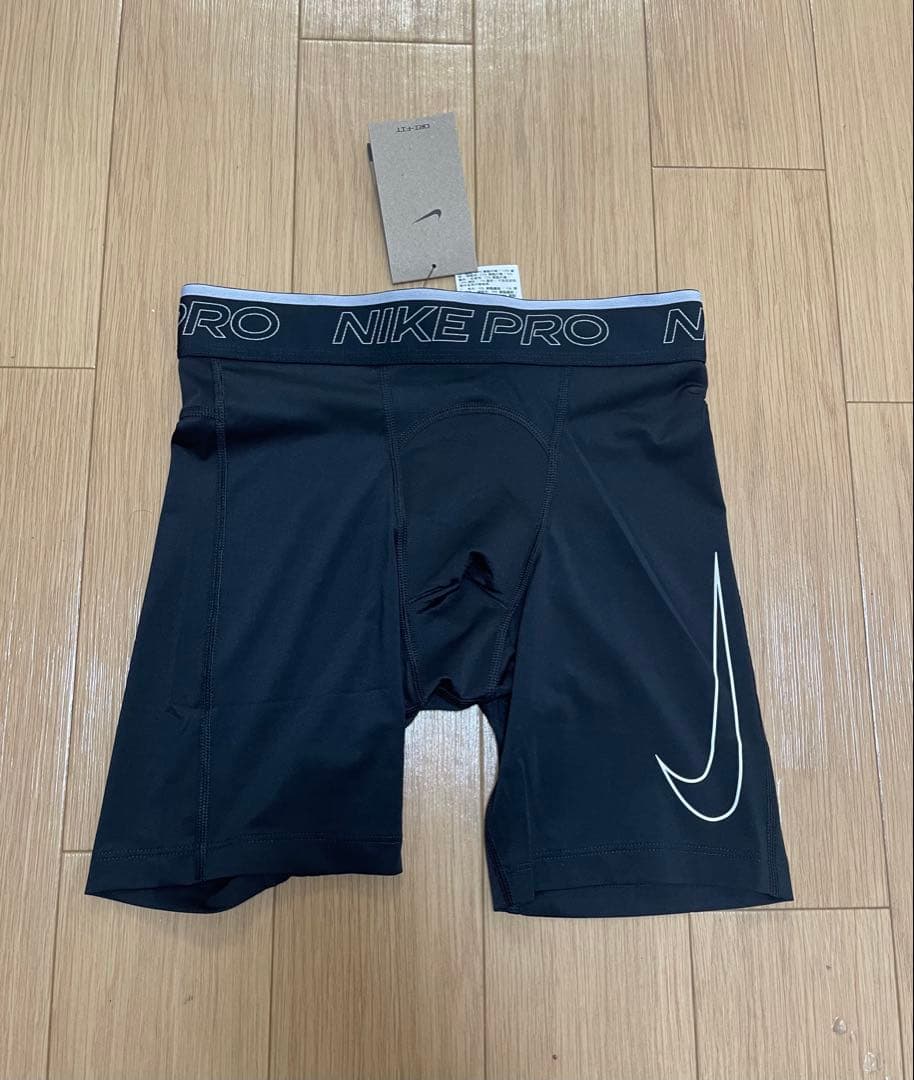 NIKE PRO メンズ セットアップ 長袖＋ショートパンツ Dri-FIT 黒