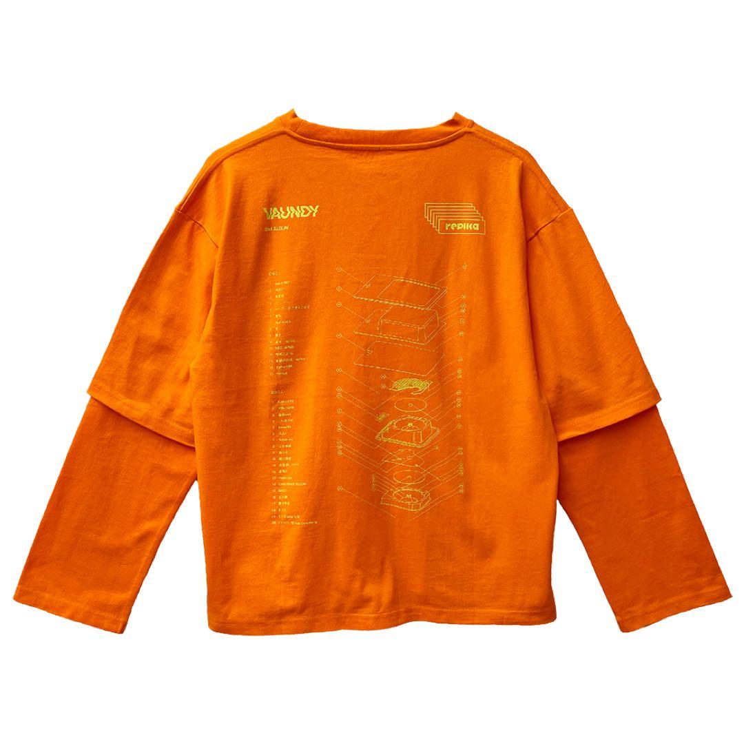 新品！Vaundy 長袖（ダークグレー）　長袖（オレンジ）　※別売り可
