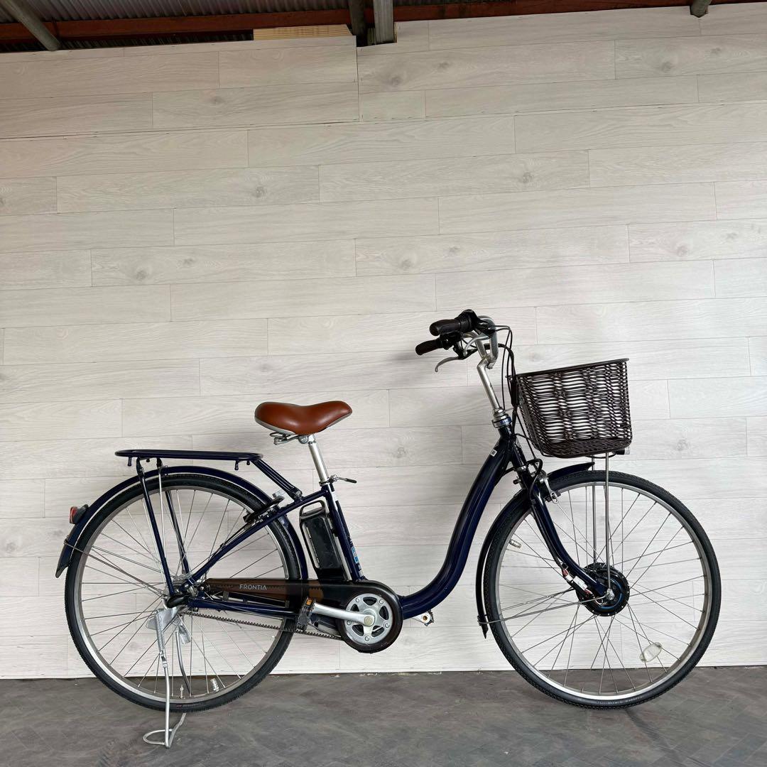 中古電動自転車 ブリヂストン フロンティア26インチ レッド