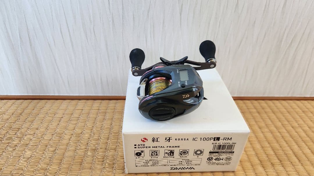 紅牙 KOHGA IC 100 PL RM タイラバ 左巻き