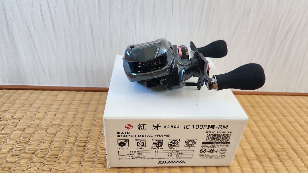 紅牙 KOHGA IC 100 PL RM タイラバ 左巻き