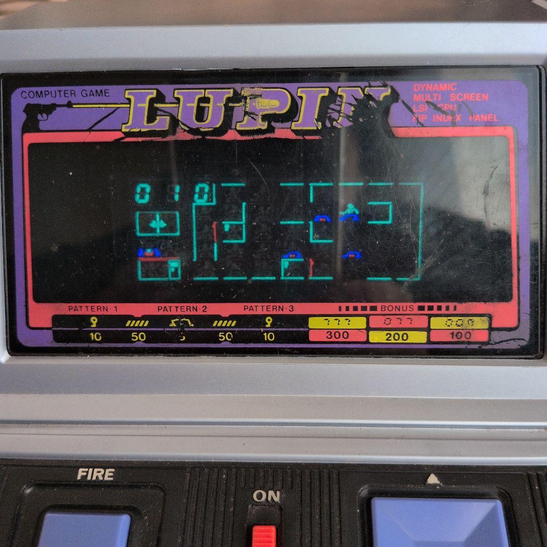 昭和レトロ 黄金強奪作戦ルパン TOMY 1982年製 動作確認済