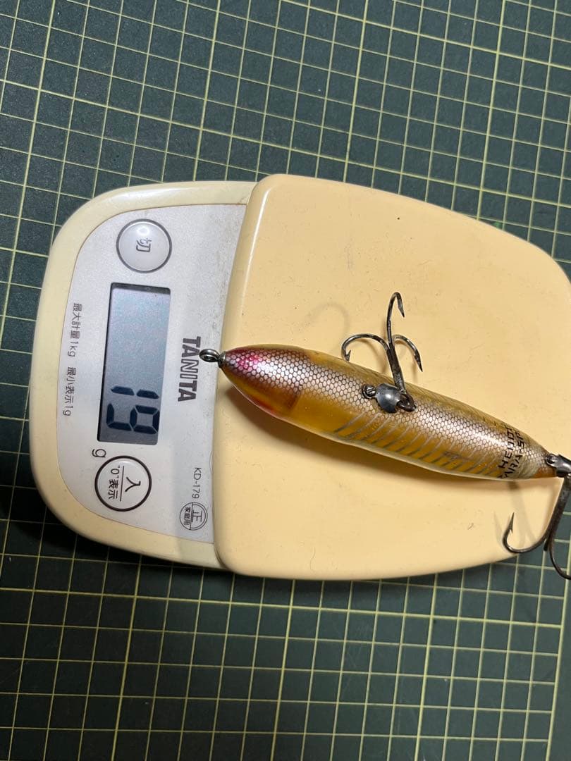Heddon ザラスプーク　初期　Zara 1st 膨張(膨らみ)あり