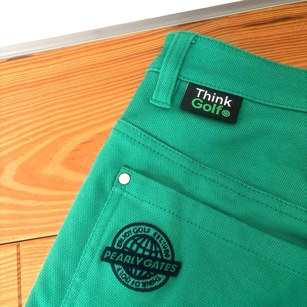 パーリーゲイツ　ハイネックパイルトップス&ショーパン