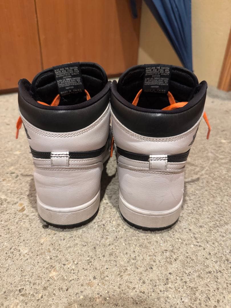 シューズ(男性用) Nike Air Jordan 1 High \"Black/White\"