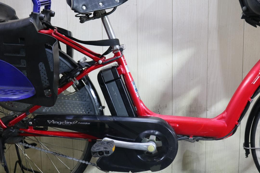 ブリヂストン アンジェリーノアシスタ A26L82 22-26型6AH 赤