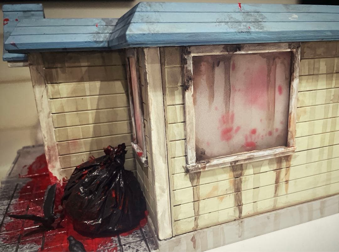 グロ注意❤️廃病院　サツ人解体現場　 horror hospital