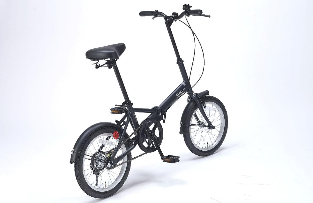 折畳自転車１６インチデザインも使い方もシンプルに仕上げたコンパクト自転車!