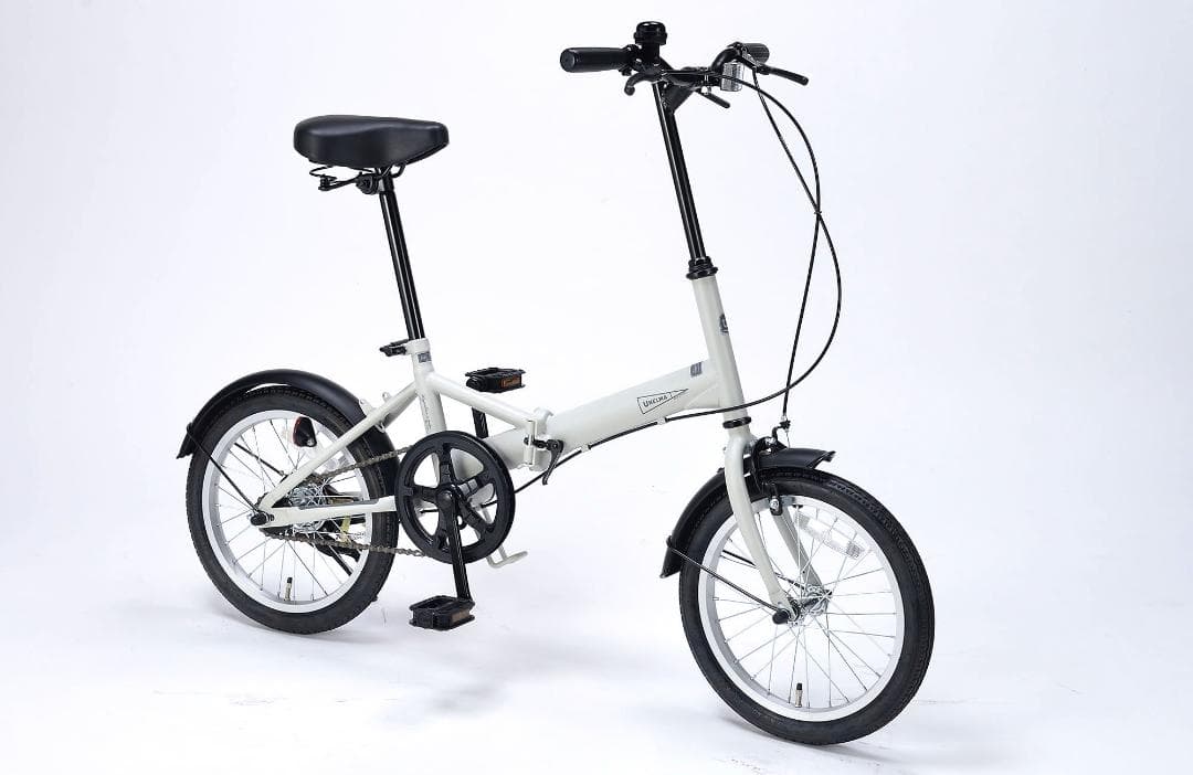 折畳自転車１６インチデザインも使い方もシンプルに仕上げたコンパクト自転車!