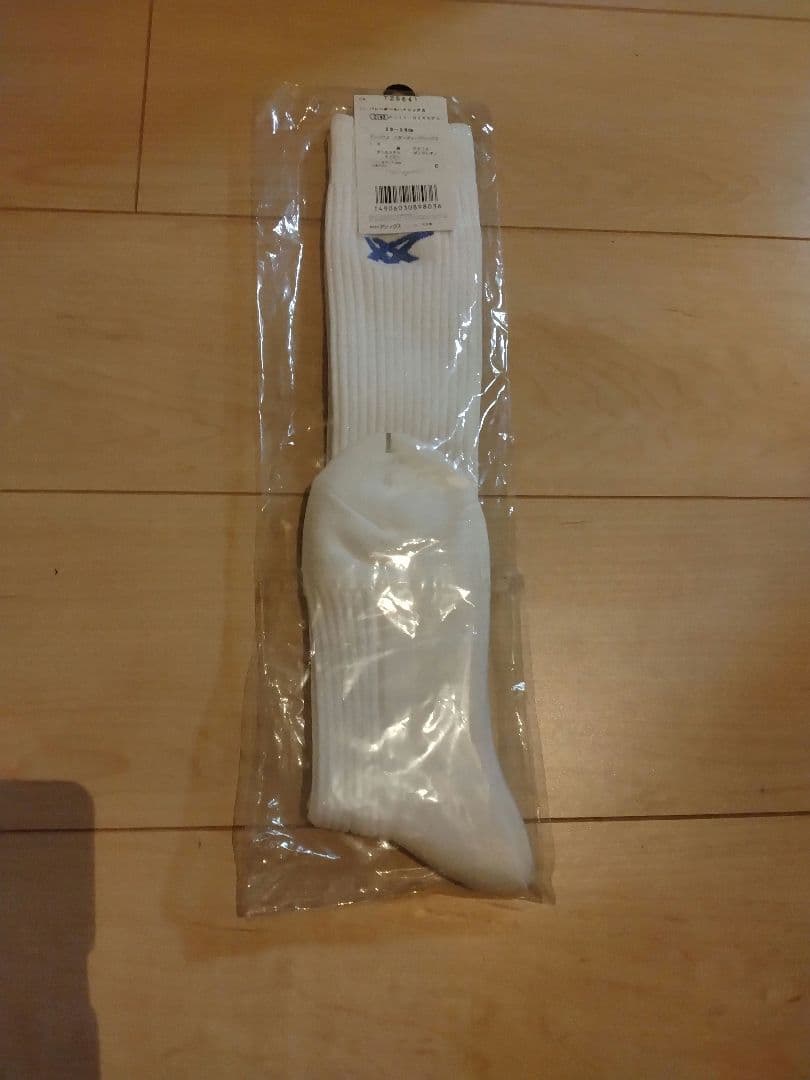ASICS ホワイトリブソックス