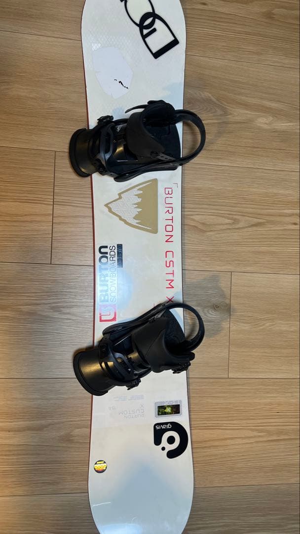 BURTON CUSTOM X 156cm バイン・ケース付セット