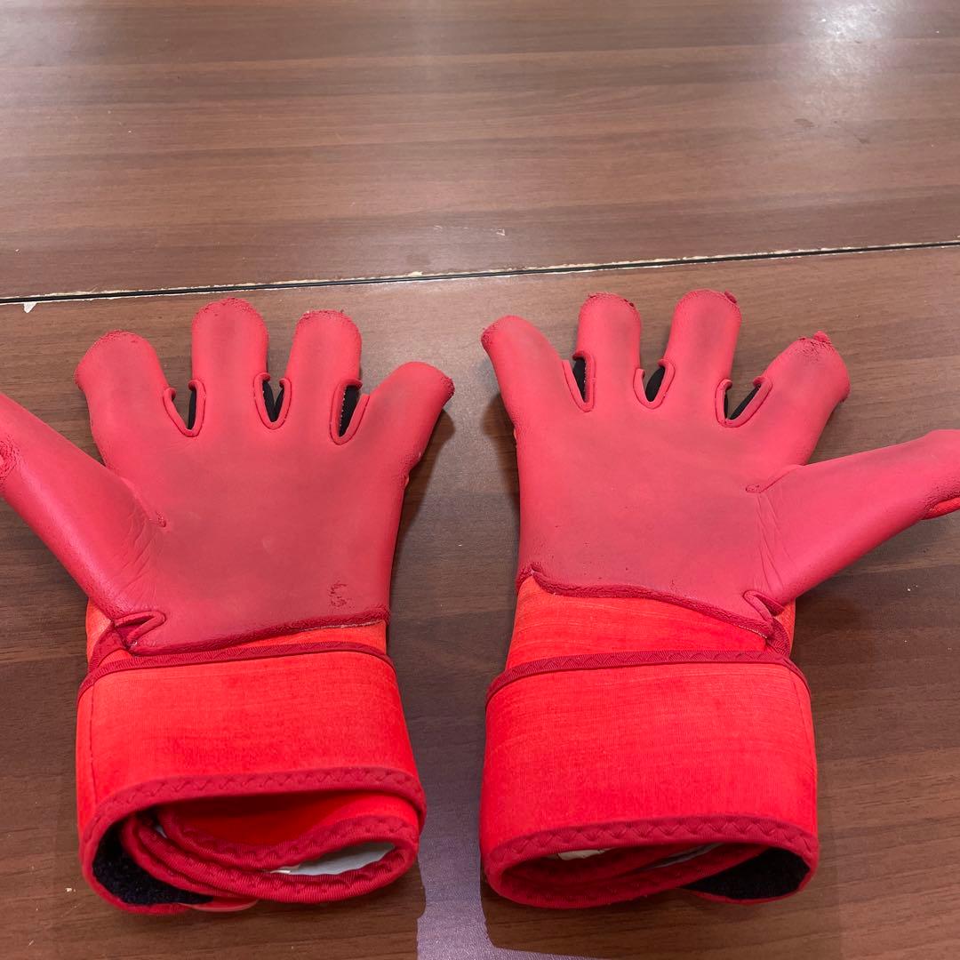 エリートスポーツ キーパーグローブ レッド