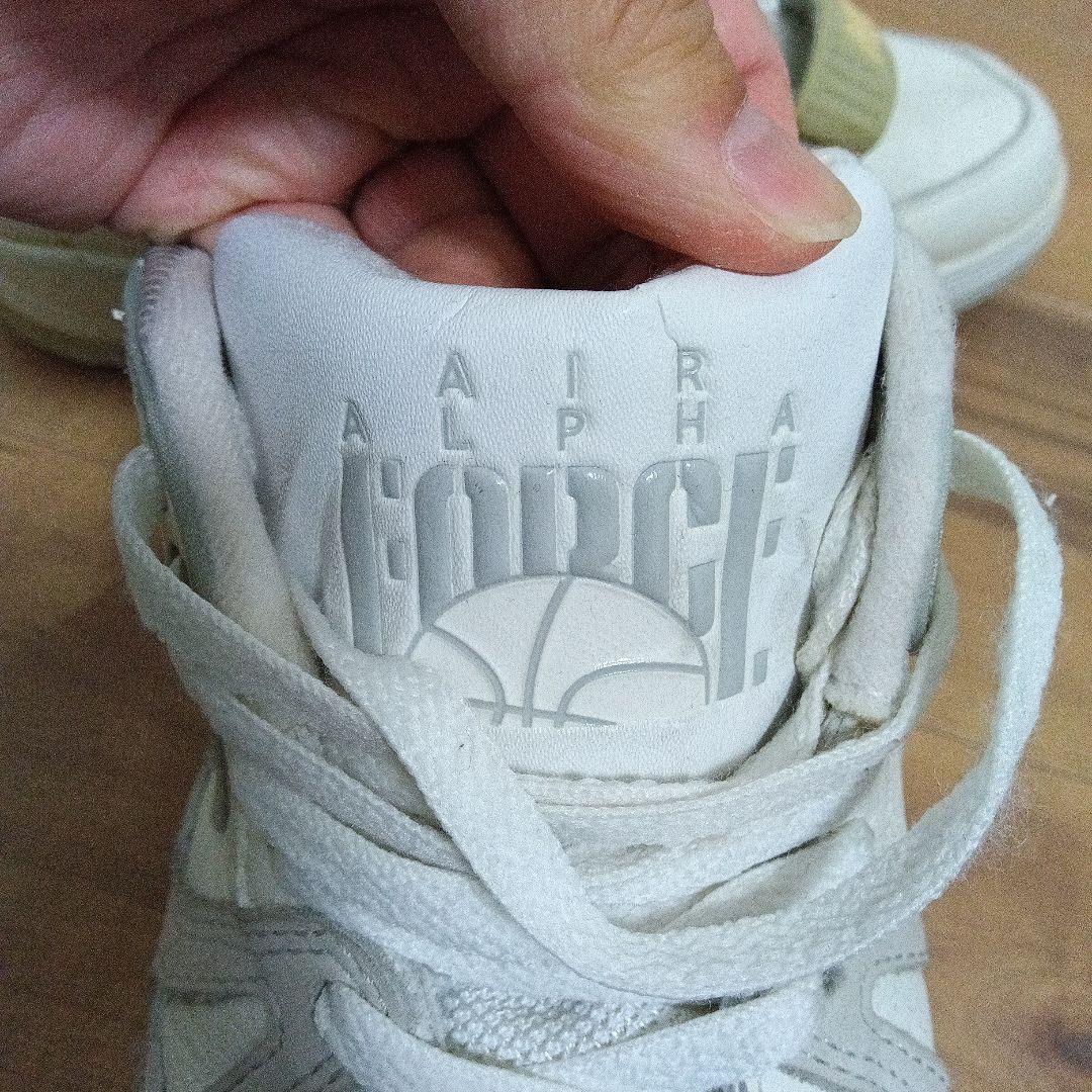 NIKE エアアルファフォース　バスケットボールシューズ ホワイト