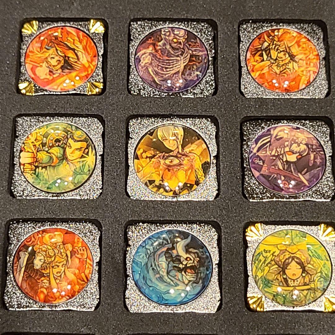 絶版　モンスターストライク 封印の玉楼 ピンズセット 2017年物産展
