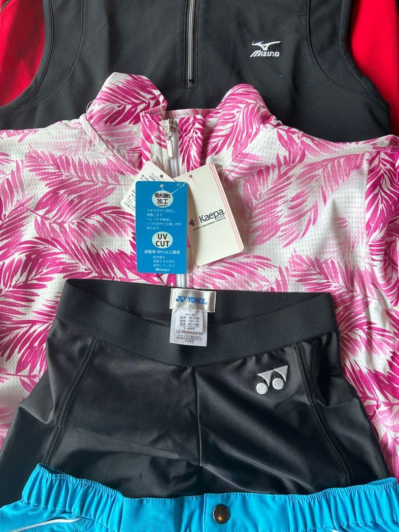 YONEX Mizuno バドミントン　テニス　トレーニングウエア　まとめセット