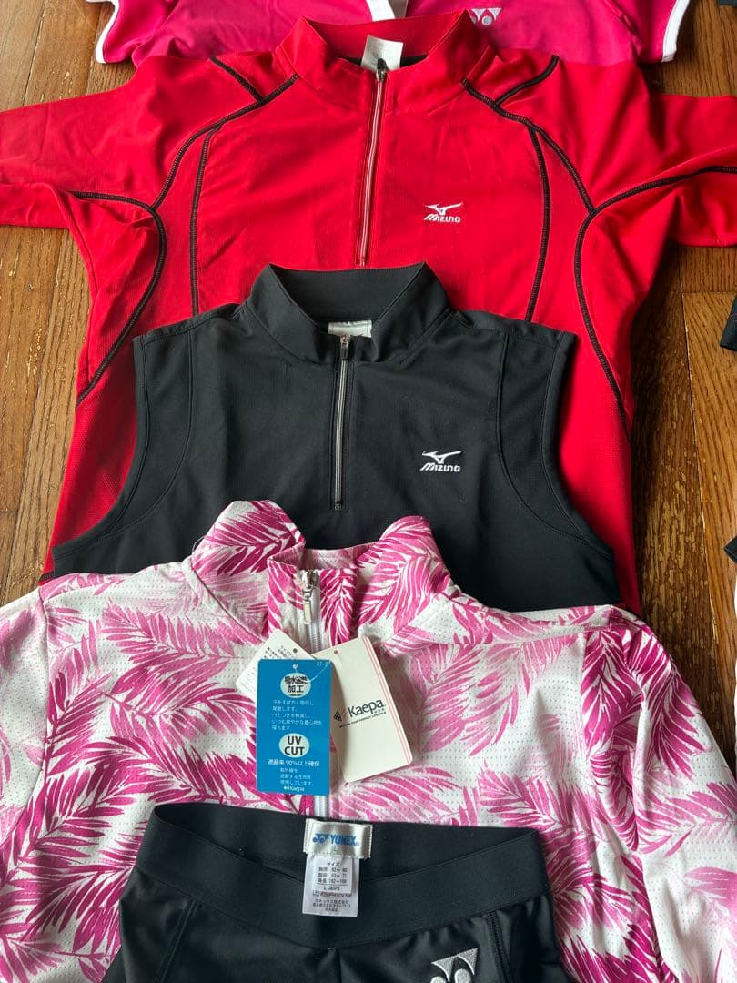 YONEX Mizuno バドミントン　テニス　トレーニングウエア　まとめセット