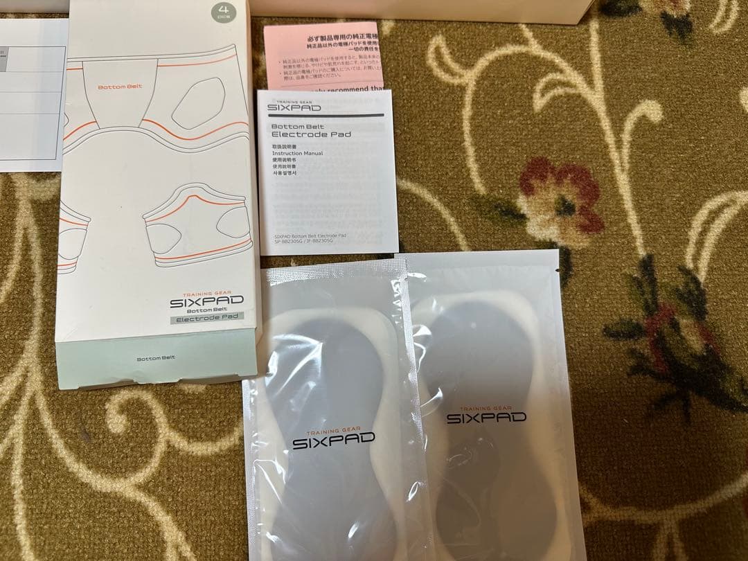 SIXPAD エレクトロニックパッド ボトムベルトー替えジェルシート付 Lサイズ
