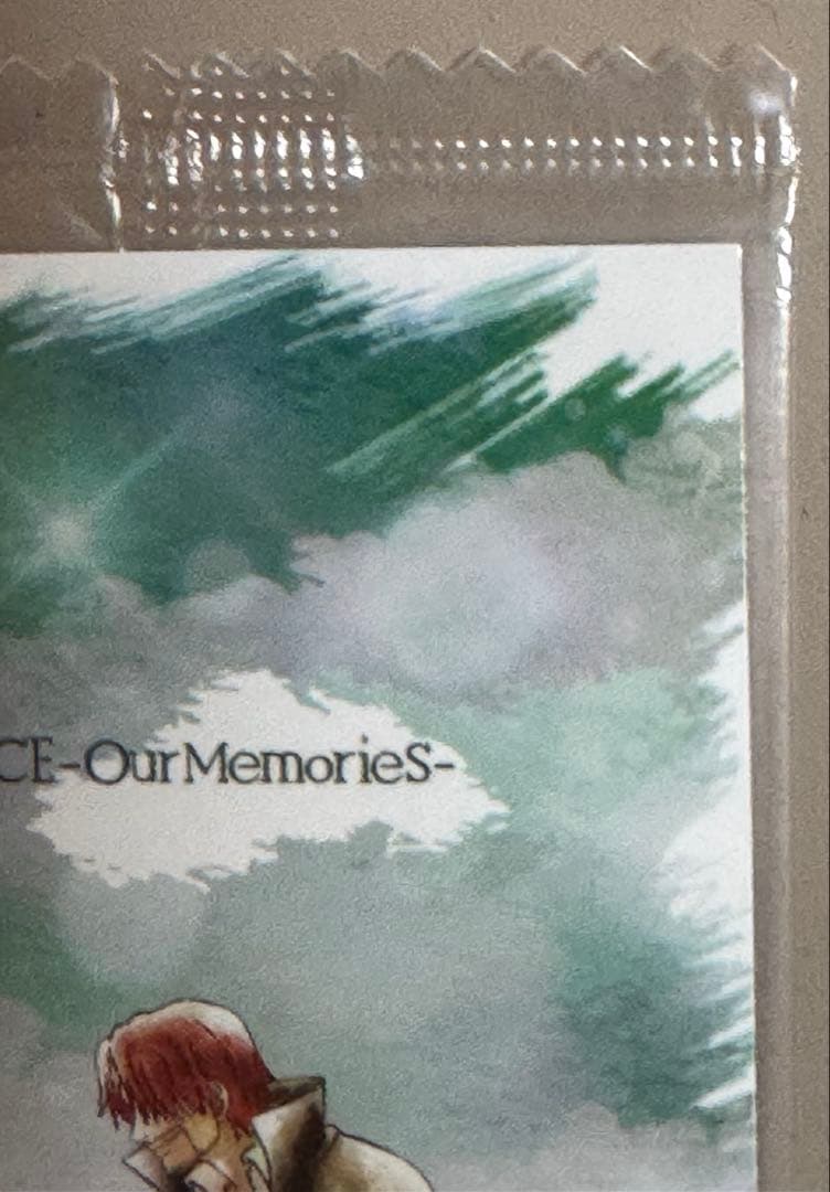 ワンピース　ウエハースカード　Our MemorieS　ルフィ&シャンクス