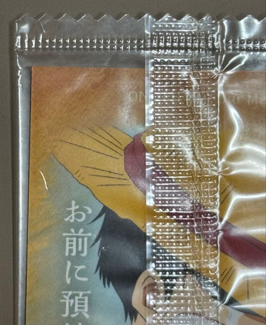 ワンピース　ウエハースカード　Our MemorieS　ルフィ&シャンクス