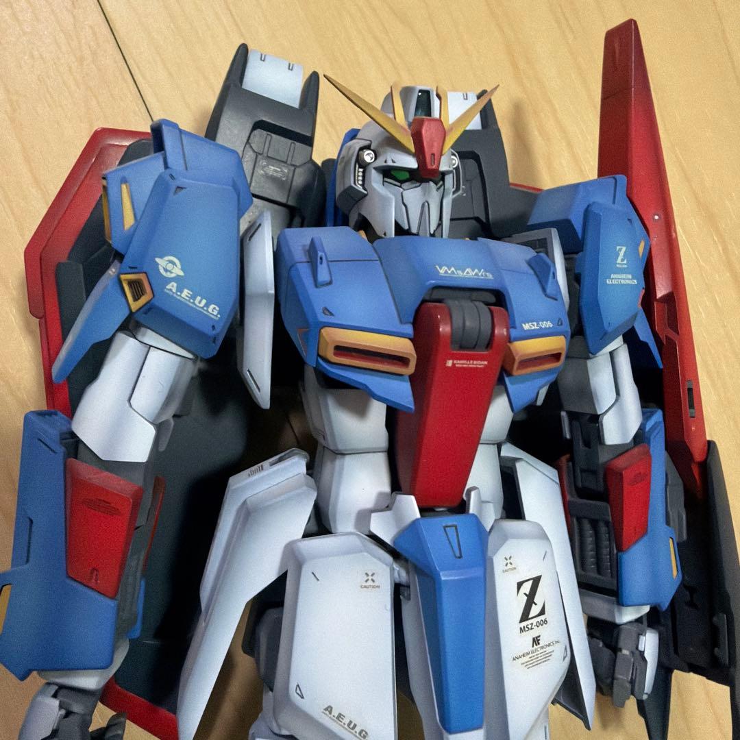MG Zガンダム 百式　塗装済み　スタンド付き