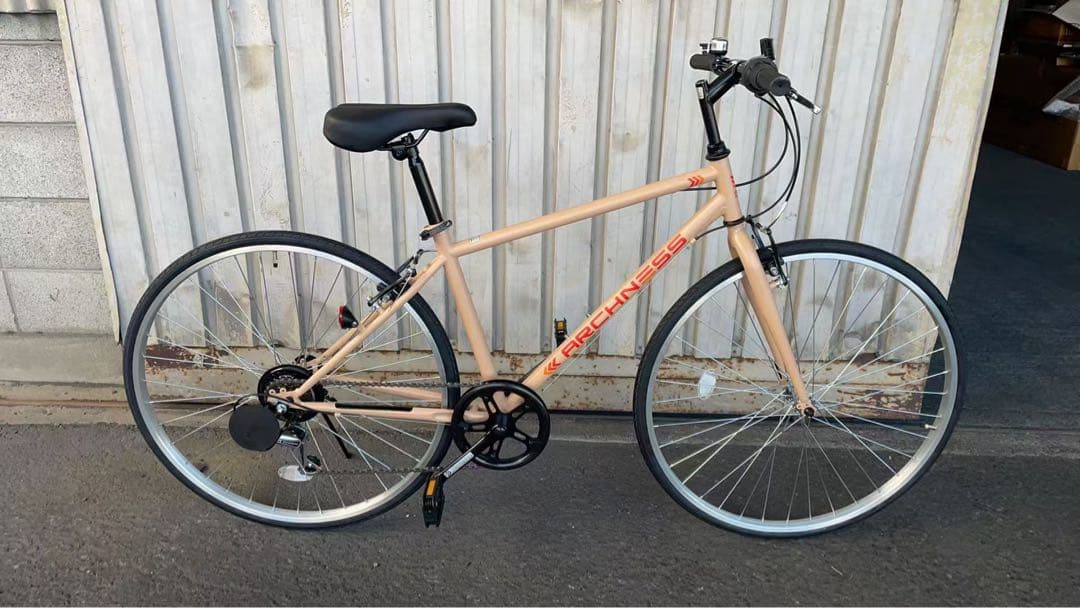 クロスバイク 700C 6段変速 自転車 チャリ 軽量 700×28C