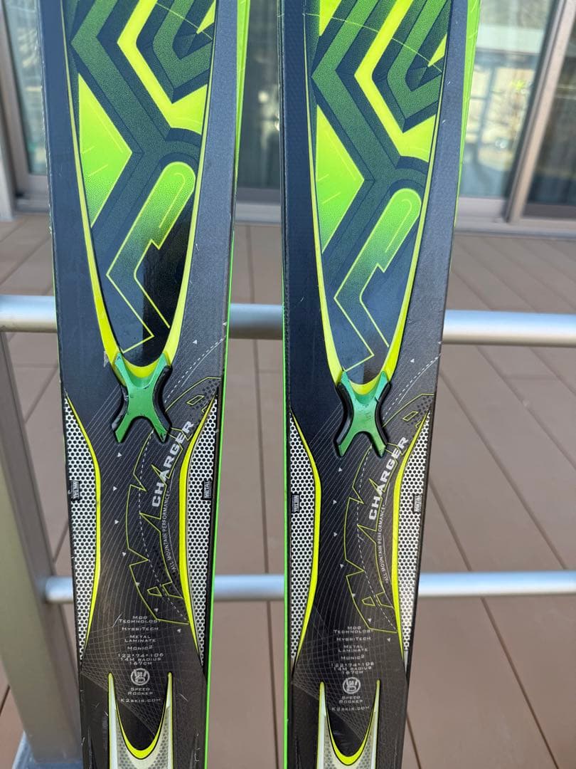 スキー K2 CHARGER 167cm