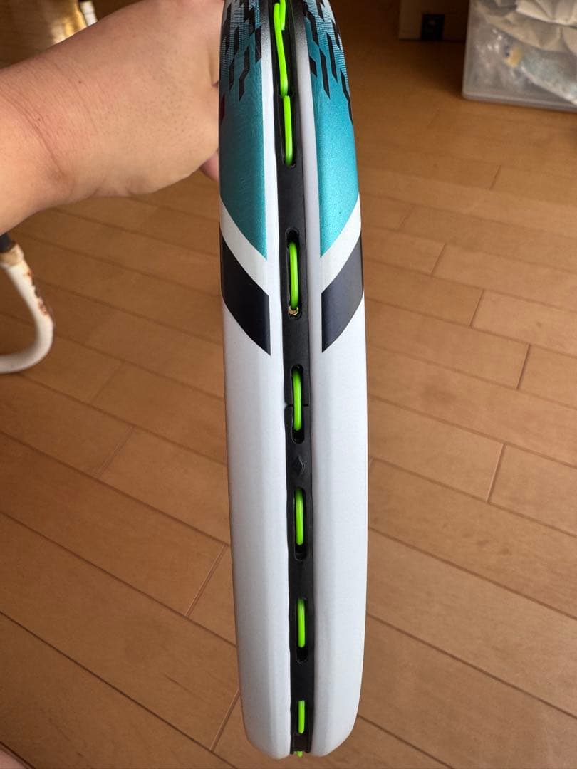YONEX ソフトテニスラケット F-LASER 5V UL1 エメラルド