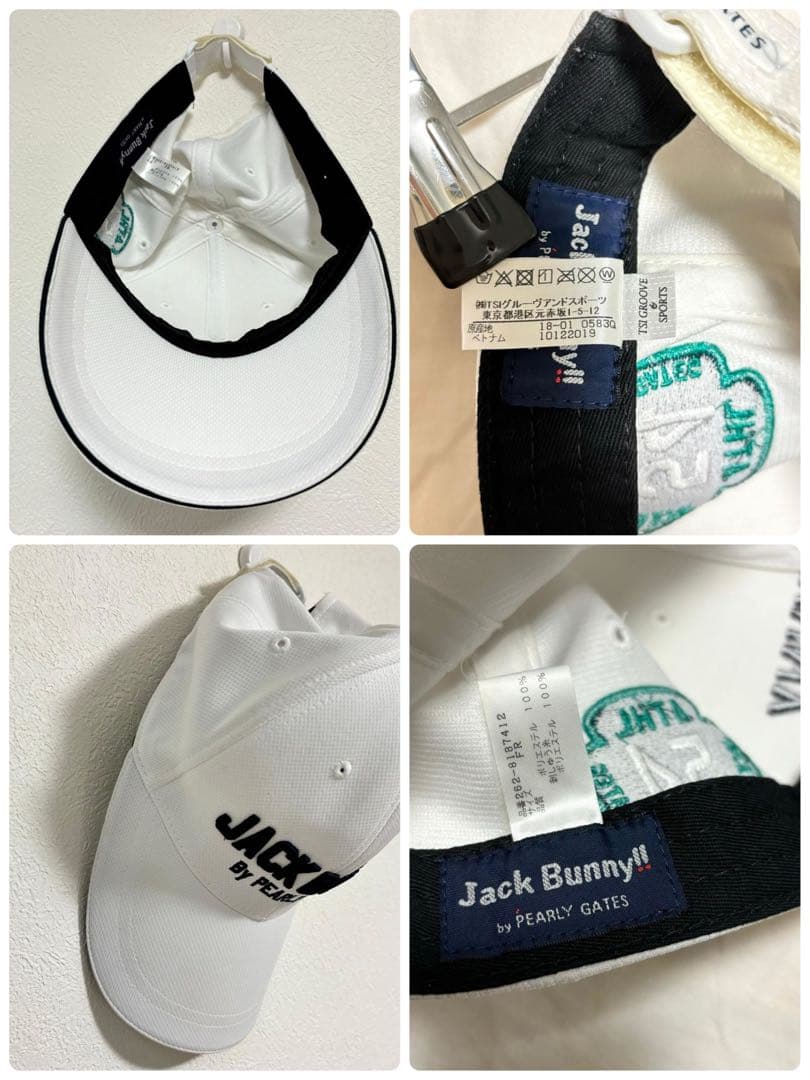 JackBunny!!ゴルフウェアセット ポロシャツ0 ミニスカート0 帽子花柄