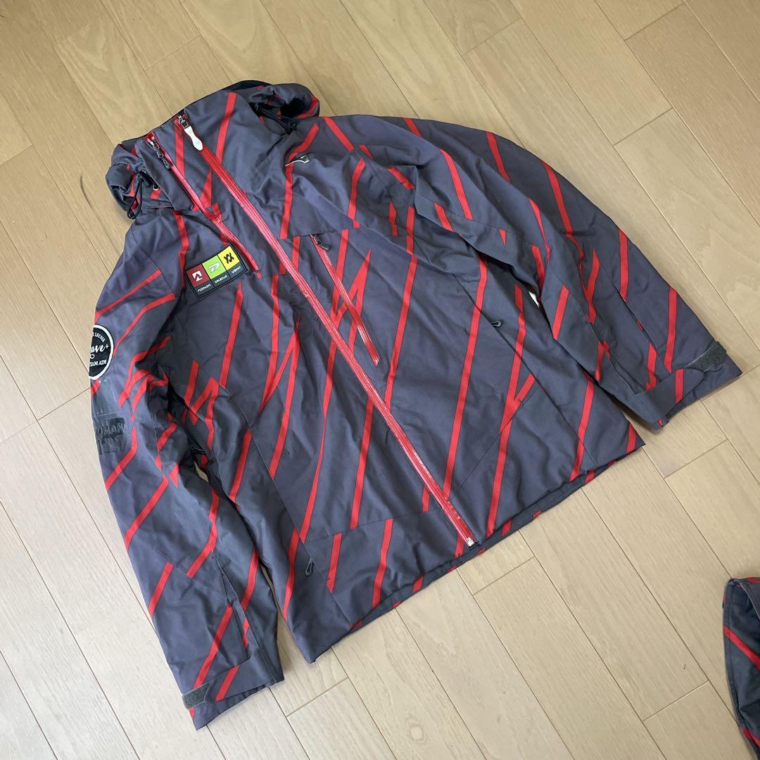 ミズノ MIZUNOスキーウェア上下セットデモモデル 中古サイズM 選手用非売品