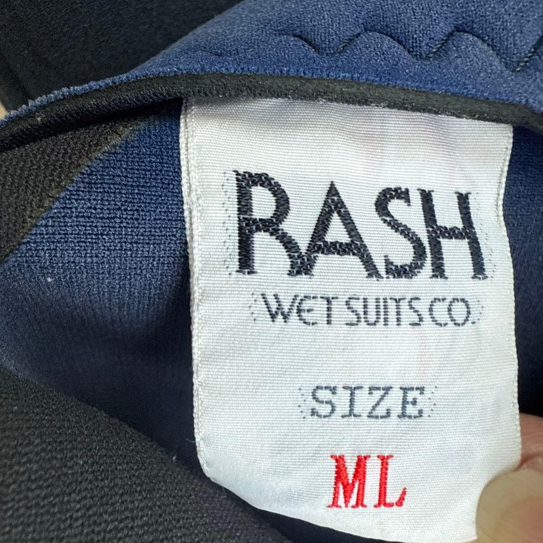 シーガル　RASH ウェットスーツ　ML 170cm 60kg 背面ファスナー