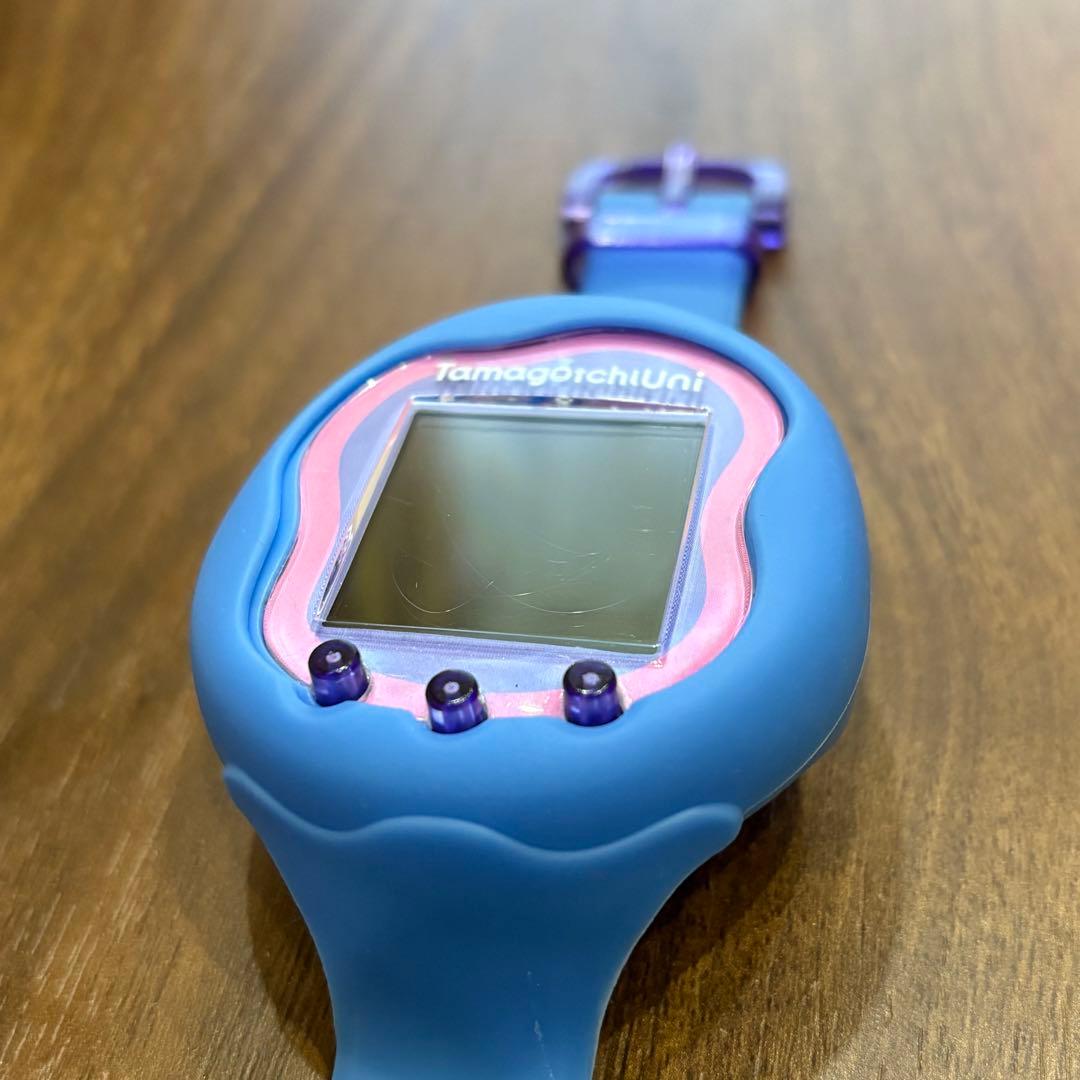 ☆Tamagotchi Uni☆たまごっちユニ　 青　ブルー/ピンク　バンド付き