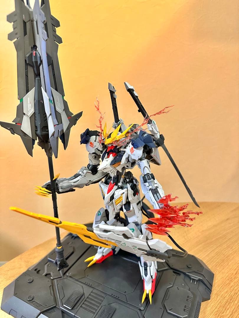 全塗装　完成品　wolf model ウルフモデル　バルバトスルプスレクス　狼王