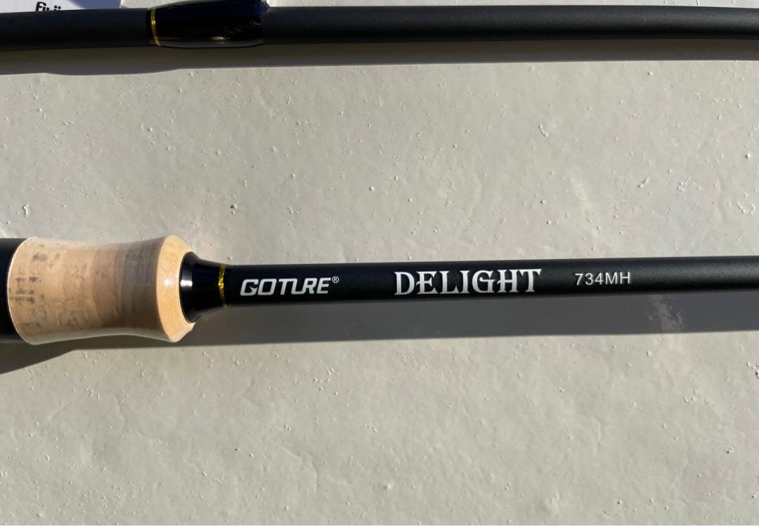 一時下⭐︎未使用 4ピース GOTURE DELIGHT 734MH パックロッド