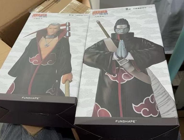 2点セット　ナルト　一番くじ　飛段ひだん&干柿鬼鮫　フィギュア
