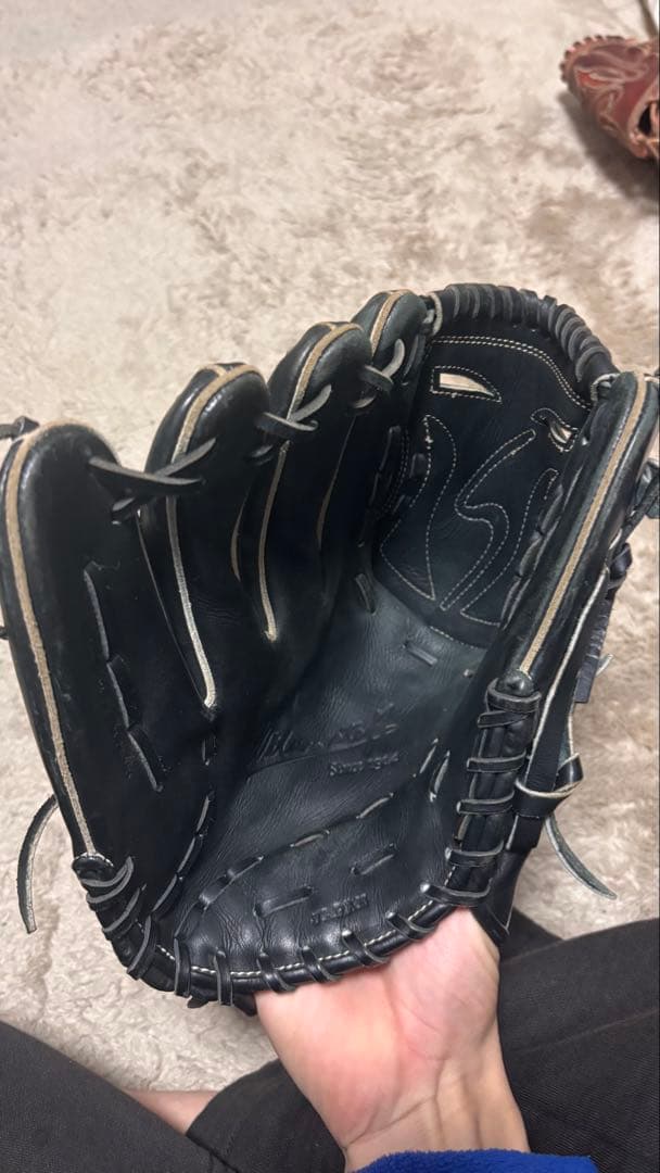 Wilson 硬式グローブ 黒　左投手用