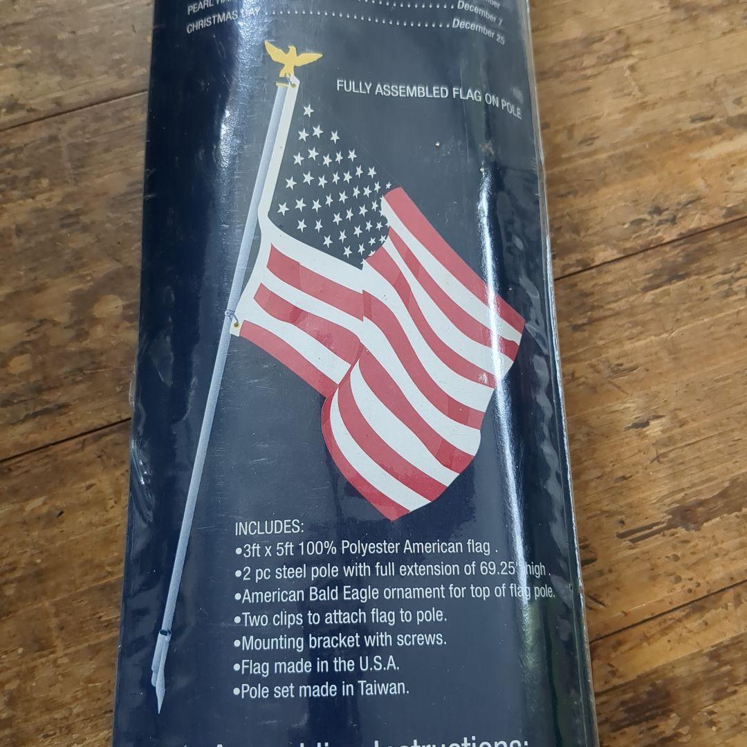 米軍放出品　未使用　大型　USAフラッグ