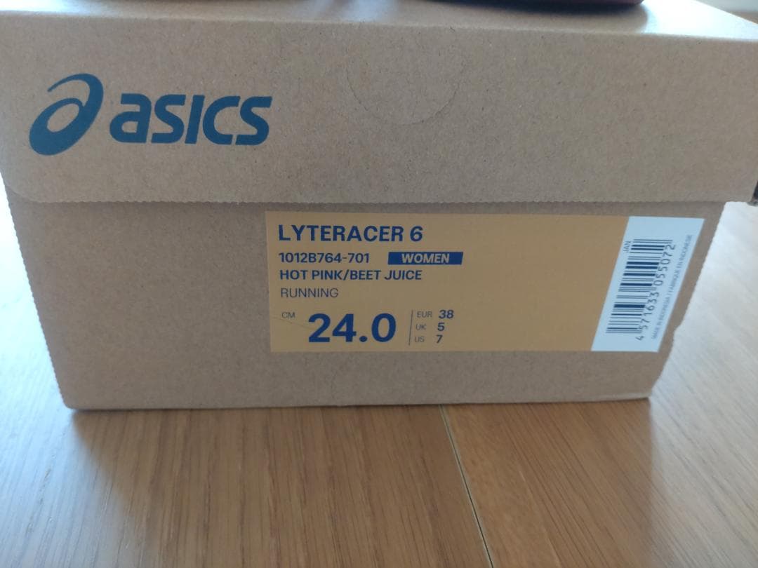 ASICS アシックス LYTERACER 6(ライトレーサー) 24.0cm