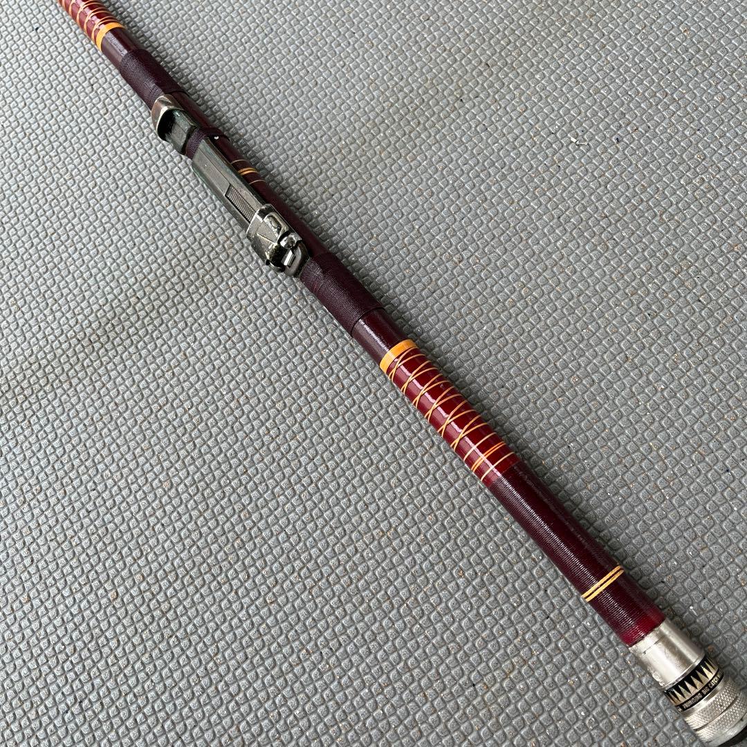 美術品的　美品　665モデル　柔らかめ　スピニングロッド　全長4.5ｍ
