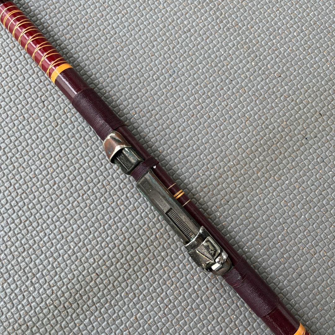 美術品的　美品　665モデル　柔らかめ　スピニングロッド　全長4.5ｍ