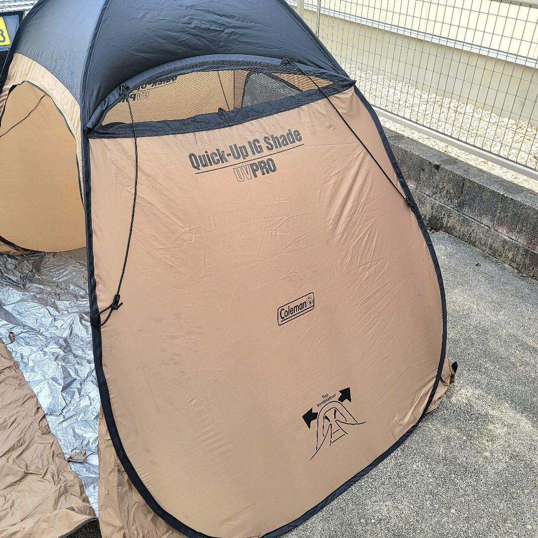 Coleman アーバンリサーチ コラボ クイックアップIGシェード テント
