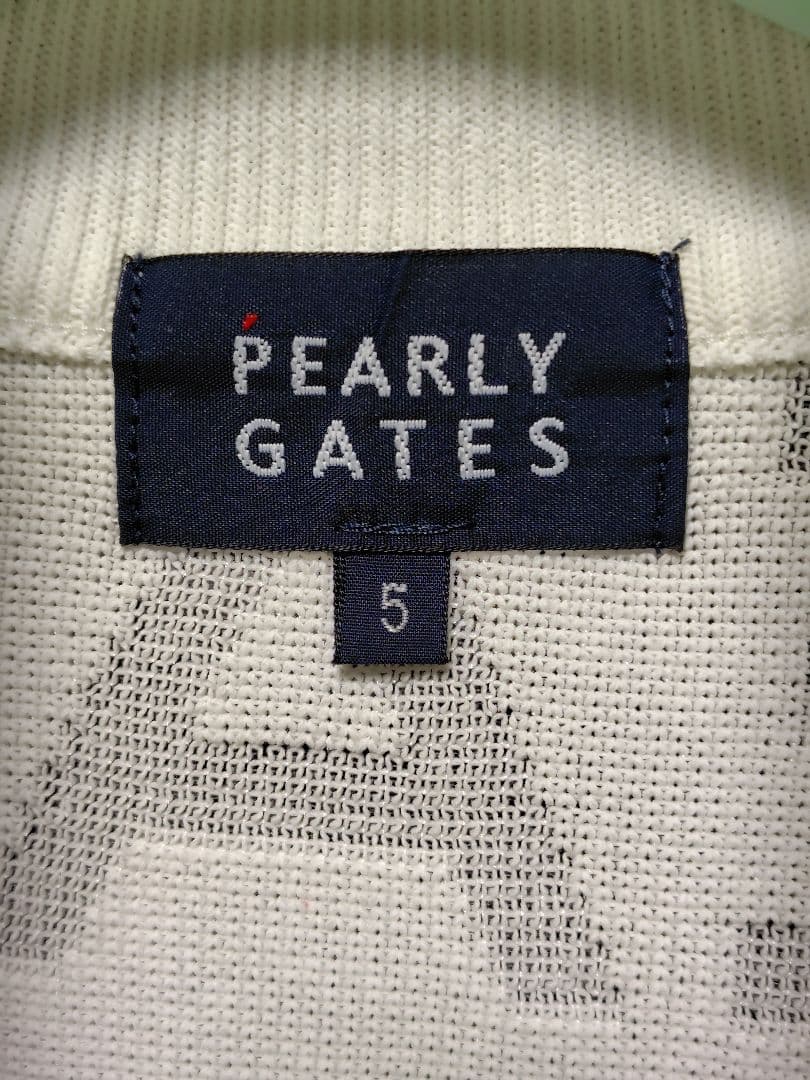 PEARLY GATES ホワイトジャケット サイズ5