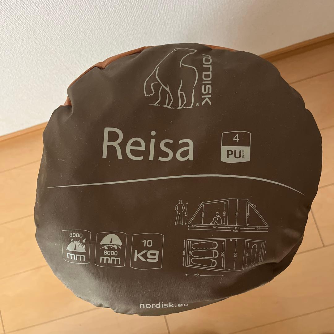 新品 NORDISK Reisa4 PU ノルディスク レイサ4 テント