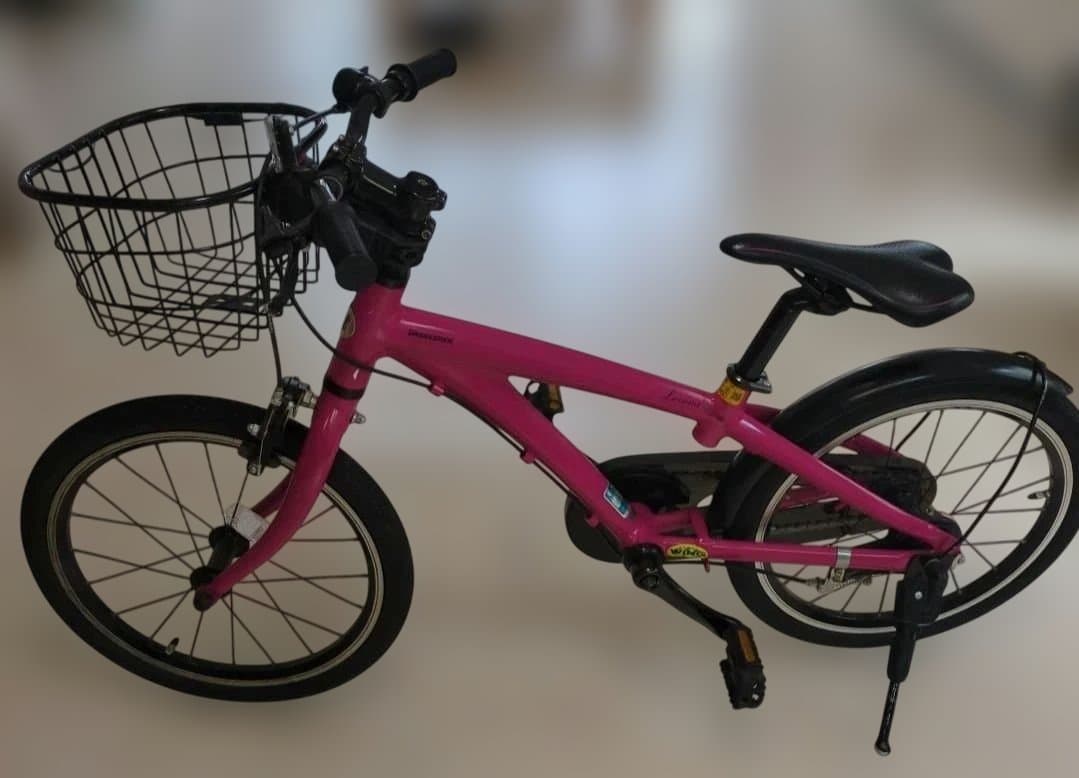 ブリヂストン　レベナ　子供用自転車　18インチ ピンク【引取希望】