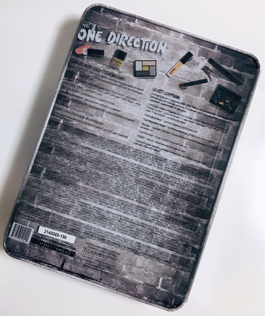 [One Direction] ワンダイレクション 直筆サイン入り 缶ケース