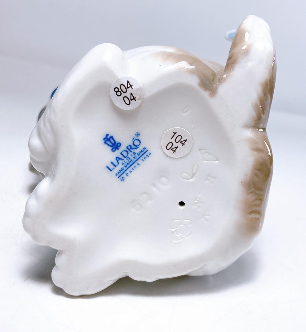 リヤドロ LLADRO マイフレンド 犬・蝶　|1842|☆