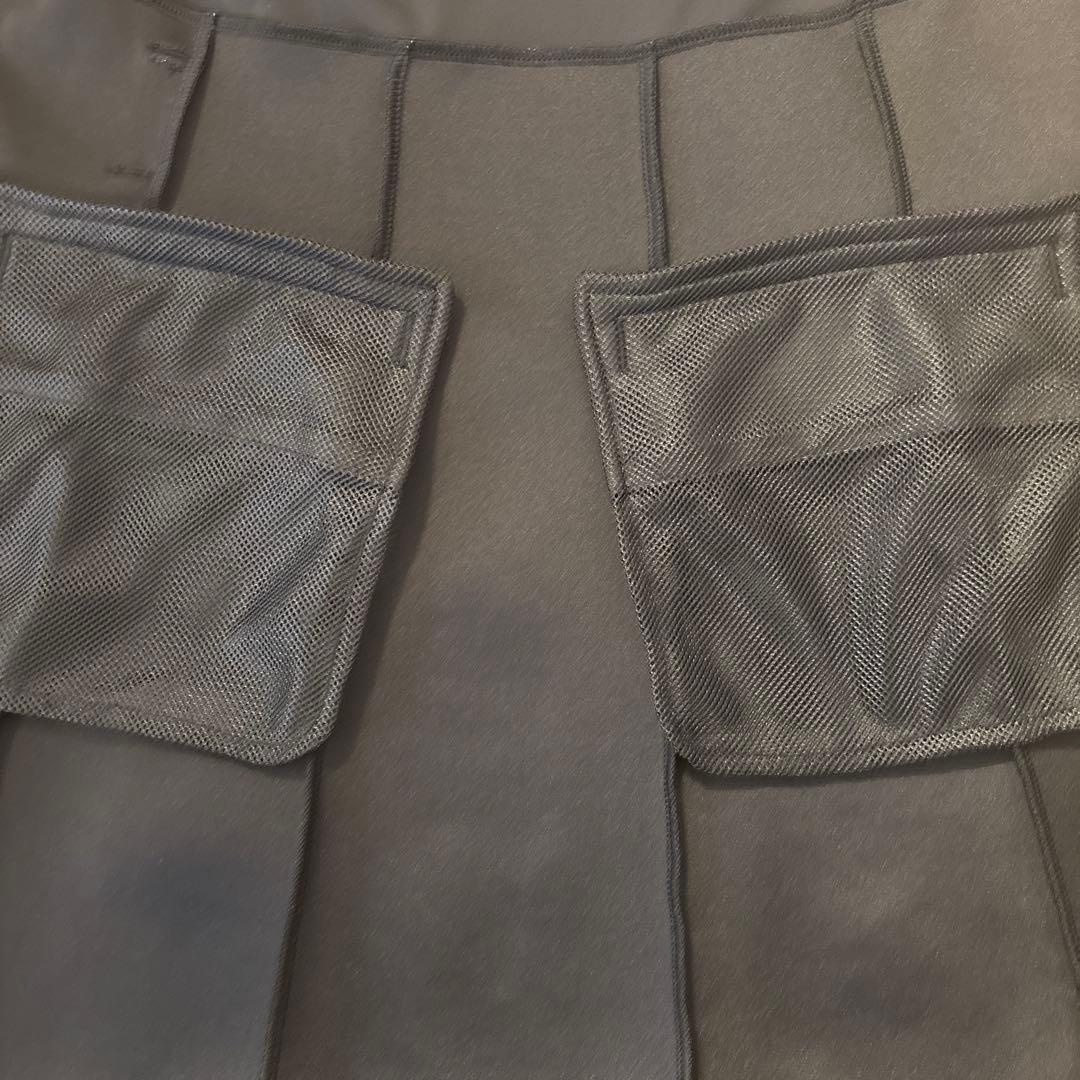 黒　半袖　ゴルフワンピース