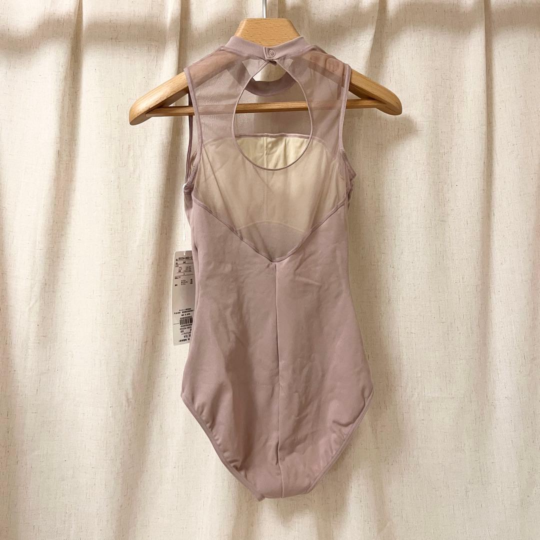 Chacott｜チャコット メッシュパネルハイネックレオタード 大人M