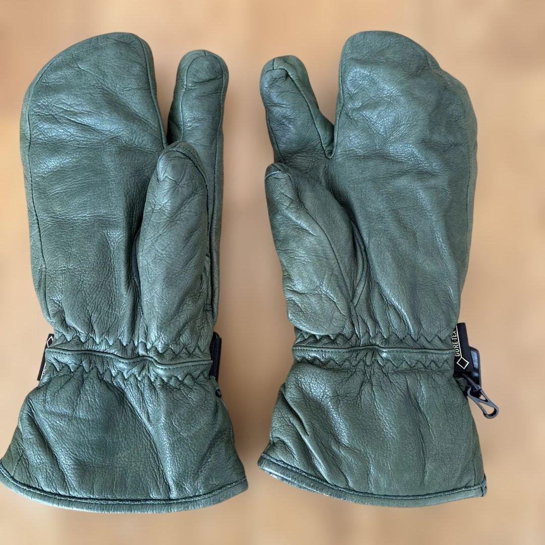 HESTRA GORETEX ミトングローブ　サイズ10 グリーン